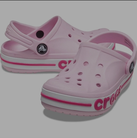 CROCS Other - NWT Pink And White CROCS